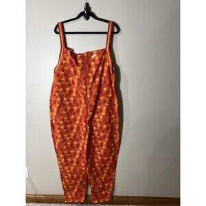 Nike Serena Williams Design Crew Printed Tennis Jumpsuit Womens Sz XL DJ1151 638